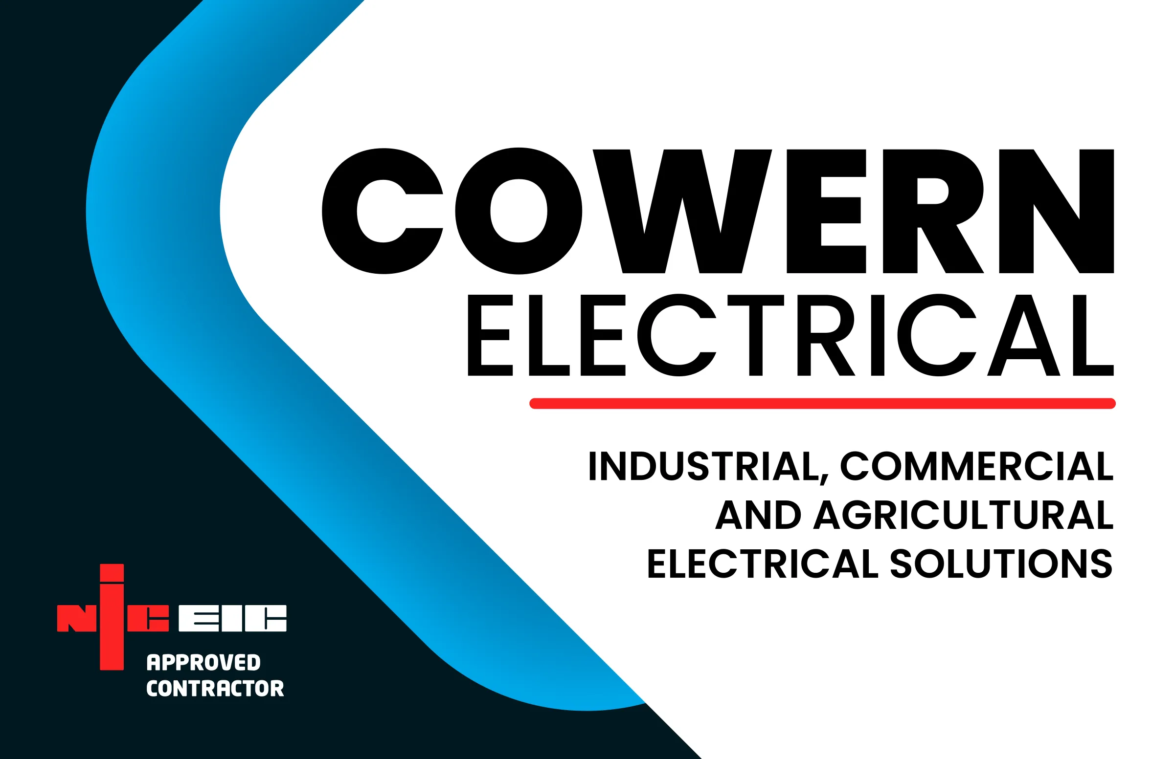 Cowern Electrical business card