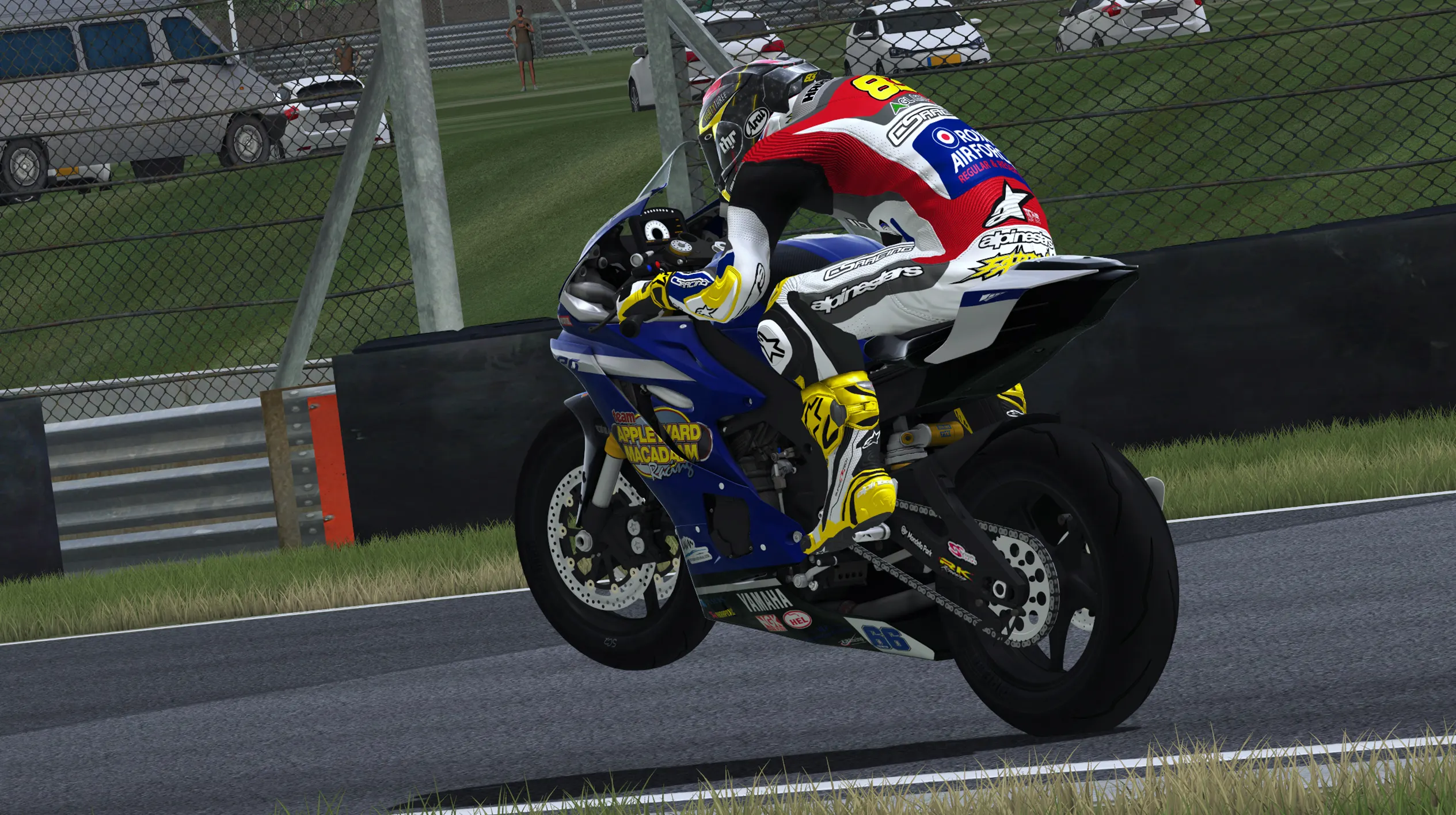 Irwin R6, Donington